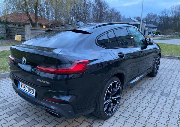 BMW X4 cena 149000 przebieg: 74000, rok produkcji 2019 z Kościerzyna małe 56
